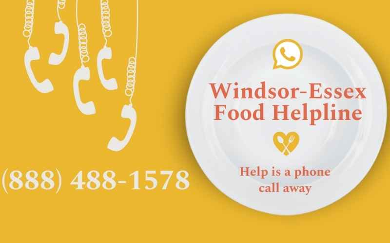 New Windsor-Essex Food Helpline provides emergency food assistance to people in need